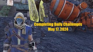 Fallout 76 Completing Daily Challenges For May 17, 2024 Quick Easy Guide