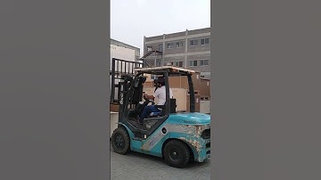 Forklift Unloading Working | Forklift Working Shorts #shorts #ytshorts