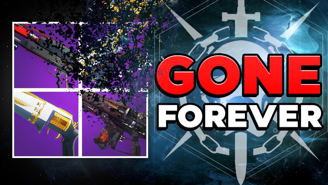 Every Destiny 2 Raid Weapon That Was Removed - YouTube