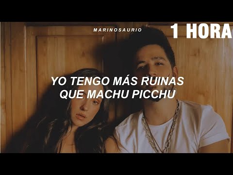 [1 HORA] Camilo, Evaluna Montaner – Machu Picchu (Letra/Lyrics)