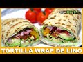 TORTILLA WRAP DE LINO: deliciosa!!!
