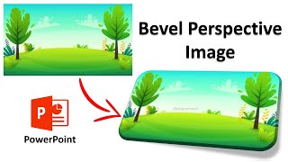 How to Apply Bevel Perspective to Image In PowerPoint