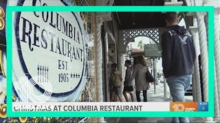 You can spend Christmas at the Columbia Restaurant