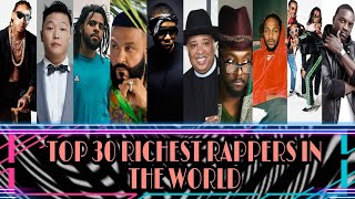TOP 30 RICHEST RAPPERS IN THE WORLD 2022 Wealth