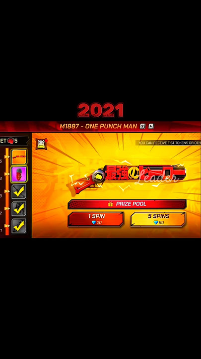 One Punch Man M1887 ☠️ #freefire #foryou #shortsfeed