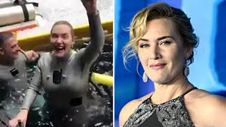 Kate Winslet reacts to holding breath underwater for seven minutes on Avatar sequel