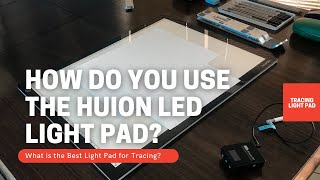 How to Use the Huion A3 LED Light Pad screenshot 1