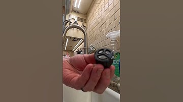 Replacing a moen kitchen faucet cartridge #plumber #plumbing #faucets #shorts