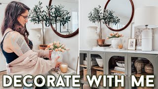 DECORATE WITH ME FOR SPRING | HOME STYLING IDEAS | FRONT PORCH & ENTRYWAY DECOR | DECORATING IDEAS