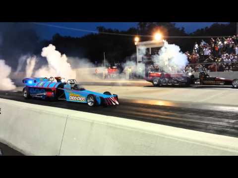 Jet Dragster Burnout and Run Night