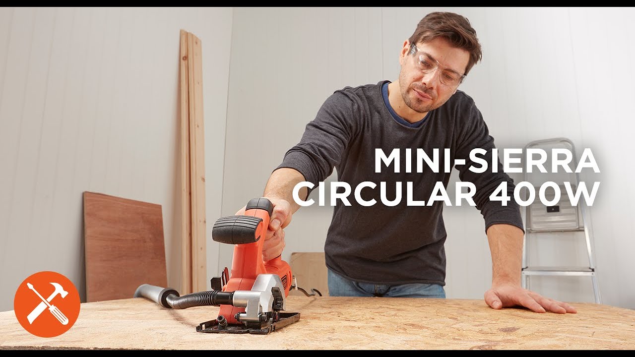 Mini-Sierra Circular 400W I BLACK+DECKER™ - YouTube