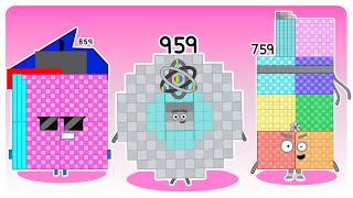 Sprunki OC Numberblocks 759, 859, 959 | Best Sprunki Compilation #sprunki #numberblocks #incredibox