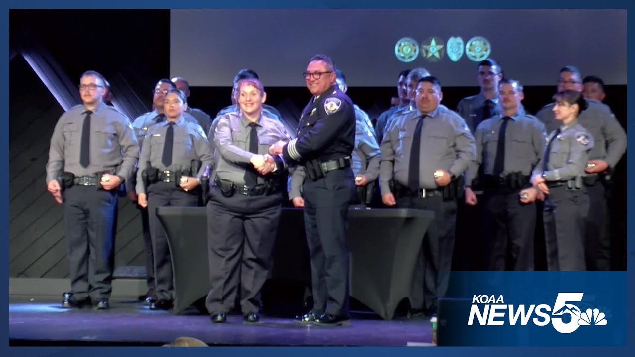 El Paso County Sheriff's Office Regional Training Academy class graduates Friday
