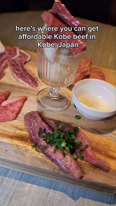 🇯🇵🥩 Cheap Kobe Beef Yakiniku Restaurant in Kobe, Japan