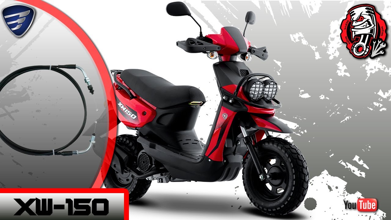 694 ITALIKA XW-150 COMO CAMBIAR CHICOTE ACELERADOR
