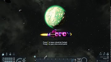 The immense speed of the up-gradable thrusters mod (Space Engineers)