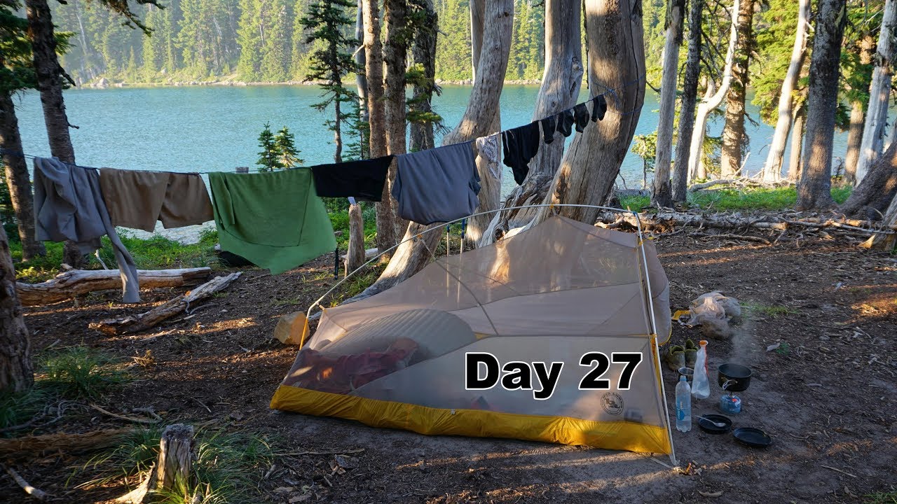 27 PCT Beautiful Shoe Lake all to myself. White Pass. YouTube