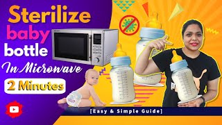 How To Sterilize Baby Bottles In microwave Without A Sterilizer