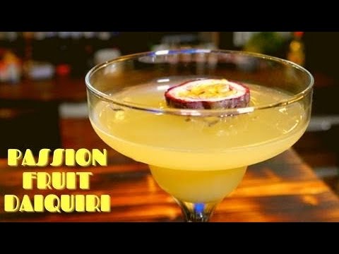 PASSION FRUIT DAIQUIRI COCKTAIL Recipe