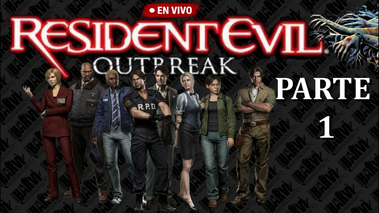 Resident Evil Outbreak PS2 DLSS5  PARTE 1