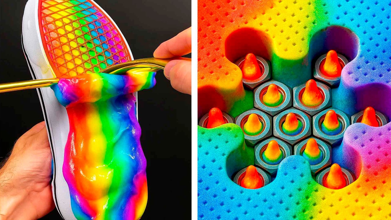 8 Hours of Oddly Satisfying Videos with Calming Music for Stress Relief & Sleep