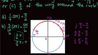 Radians, Arc Length and Angular Speed