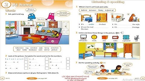 Get Ready for Starters – 2nd Edition -  Audio | Unit 2: At Home | Lớp Tiếng Anh Cô Nguyệt Vui Vẻ