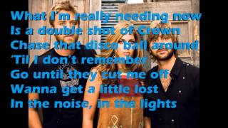 Lady Antebellum- Bartender Lyrics Video