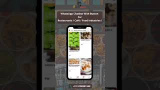 WhatsApp Chatbot With Button For /Sweets Shop / Restaurants / Café / Food Industries etc. screenshot 2