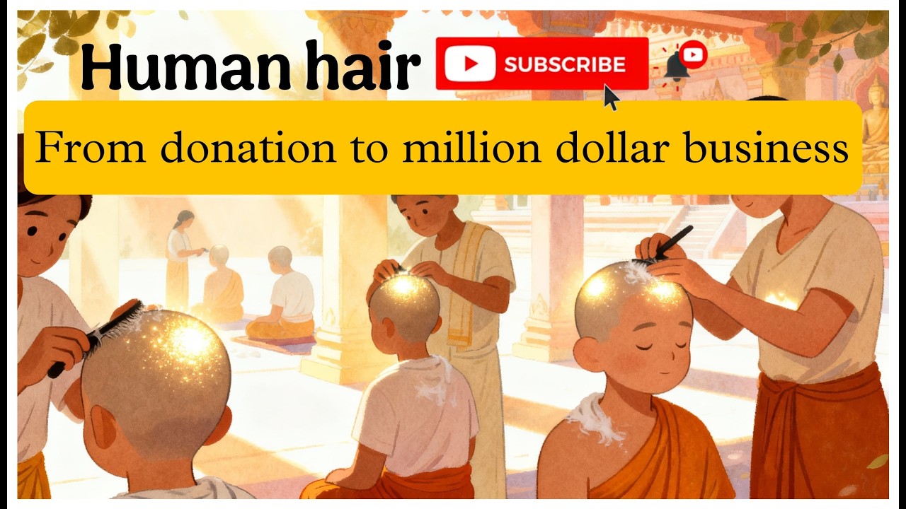 Бизнес по продаже человеческих волос | От пожертвований храму до многомиллиардного бизнеса!!