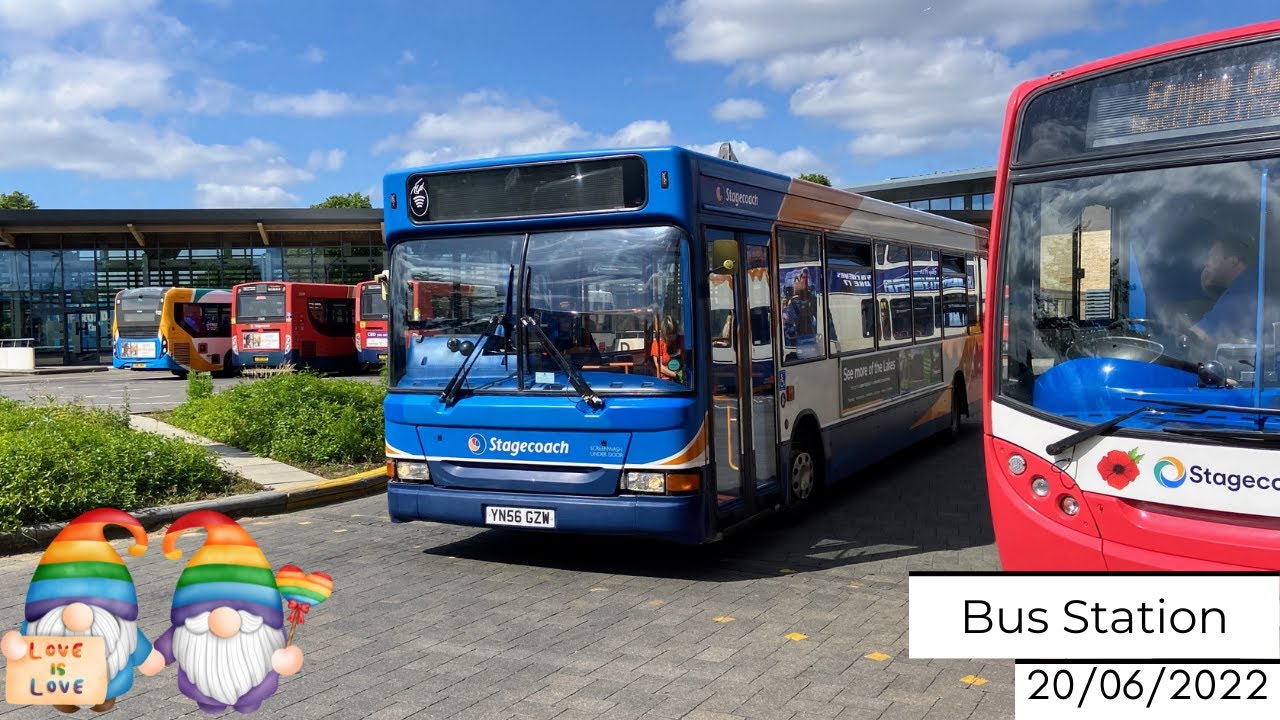 Buses at Lincoln Central (20/06/2022)