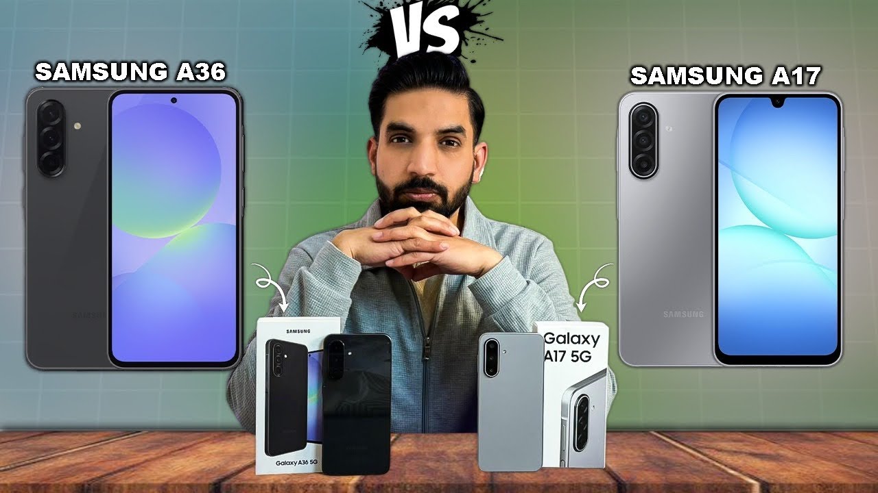 Samsung Galaxy A36 Vs A17 | Performance - Battery - Camera