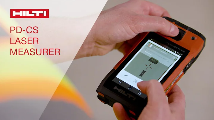 OVERVIEW of Hilti's PD-CS Wi-Fi enabled laser measurer