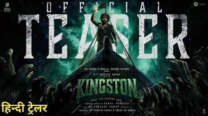 "Kingston | Official Trailer | Unveiling the Future of Innovation"| Gv Prakash Kumar | Kamal prakash