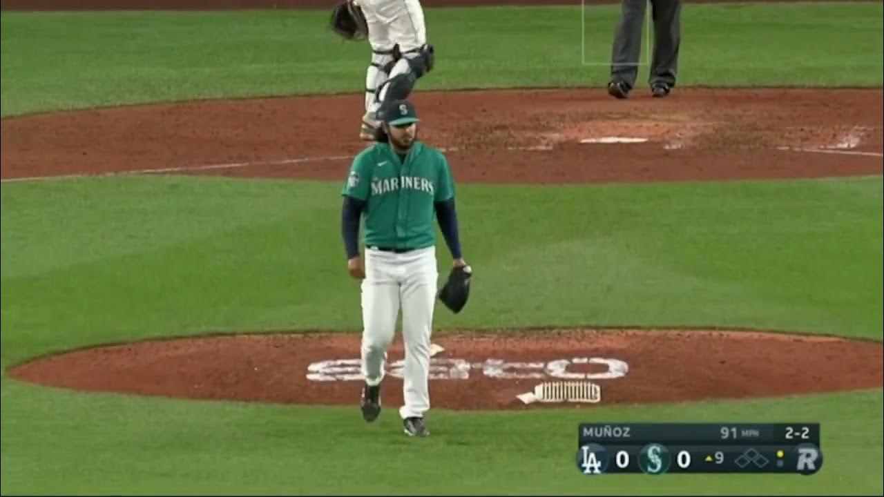 ANDRÉS MUÑOZ, MARINERS VS DODGERS 16 SEPTIEMBRE 2023 YouTube