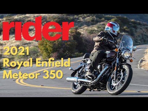 Video: Kami menguji Royal Enfield Meteor 350 - sepeda lisensi A2 retro yang dibangun dengan baik dan terjangkau yang akan menerima sedikit lebih banyak mesin