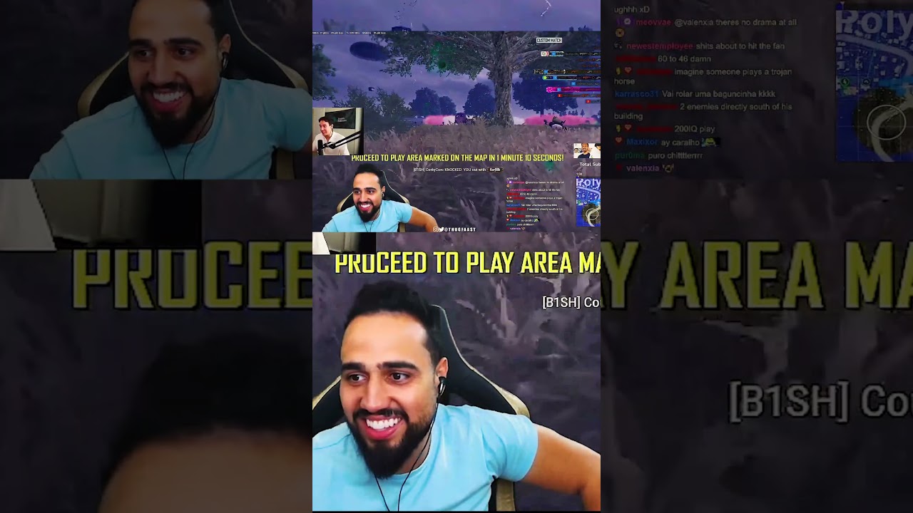 TGLTN vs THUG FAAST Protagonista #thugfaast #pubg #tecnosh