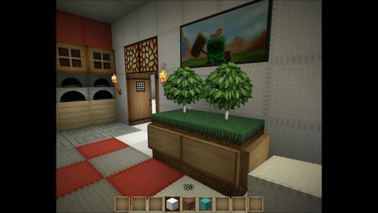 =Minecraft= Das Mehrfamilienhaus  Schlafzimmer einrichten  YouTube