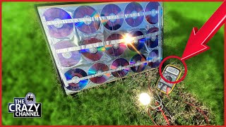 HOMEMADE Photovoltaic Solar Panel☀⚡☀Avoid the great blackout | Free solar energy