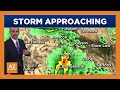 Thunderstorms and showers ahead for Phoenix area