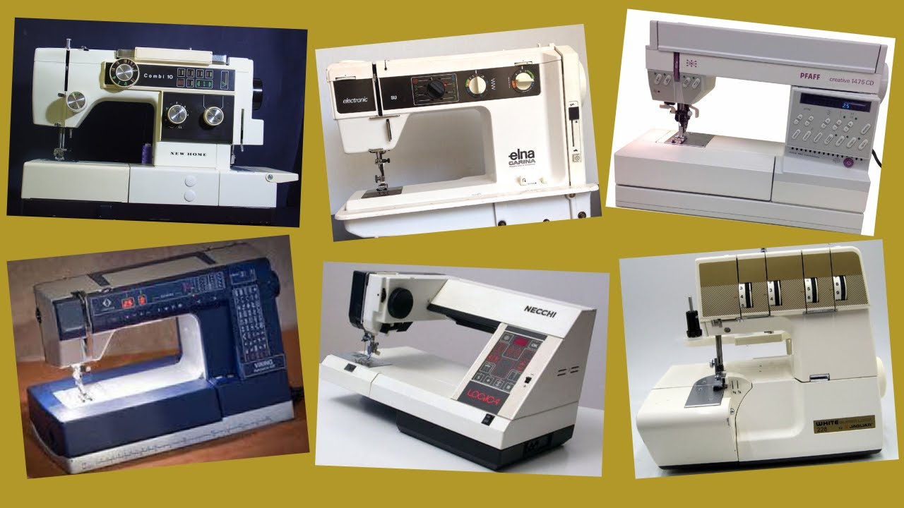 1980's Sewing Machines - A Look Back On What Was Sold In The