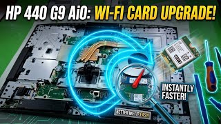How to upgrade wifi Adapter in hp All-in-One 440 G9