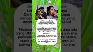 Respon Dona Agnesia ketika melihat suaminya Darius Sinathrya beradegan dengan Luna maya