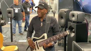 Stevie Wonder surprises Nathan East at Namm 2020!