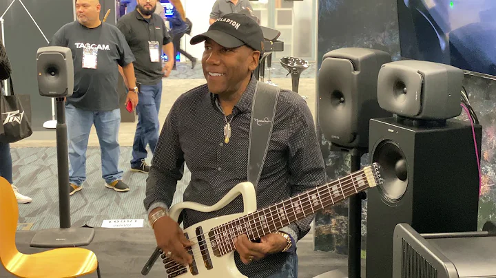 Stevie Wonder surprises Nathan East at Namm 2020!