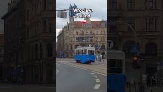 Retro Trams | Wroclaw, Poland | #poland #wrocław #tram