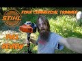 Stihl fs91r commercial trimmer full review