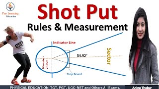 Shot Put Rules in Hindi | Shot Put Measurement | Shot Put Technique