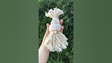 MACRAME SANTA | GNOME