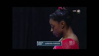 Simone Biles BB: 2016 Olympic trials (day 2)